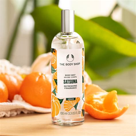 satsuma body shop perfume oil.